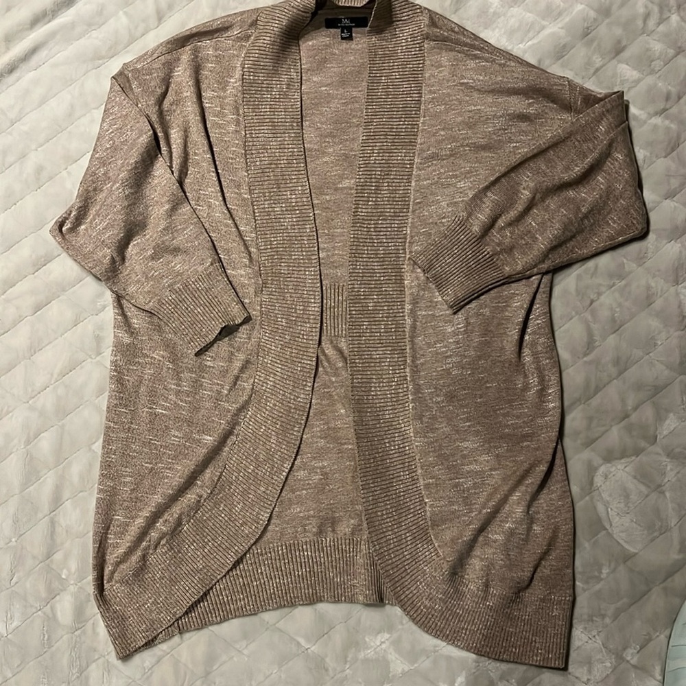 Beige Cardigan Sweater